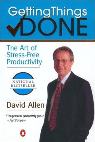 Getting Things Done The Art of Stress-Free Productivity cover