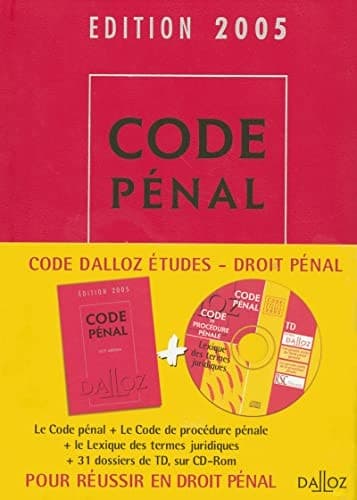 Code Pénal cover