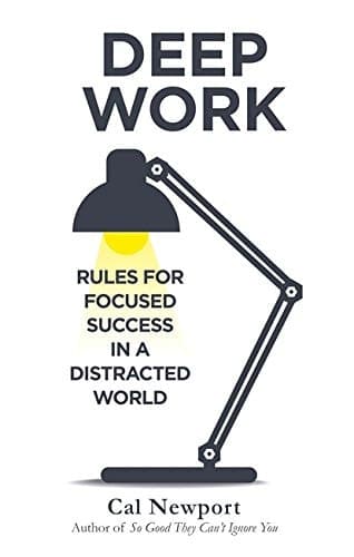Deep Work Rules for Focused Success in a Distracted World cover