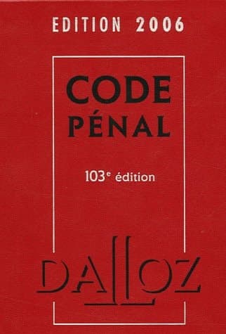 Code pénal cover