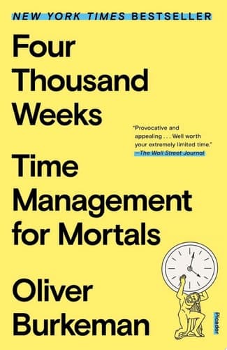 Four Thousand Weeks cover