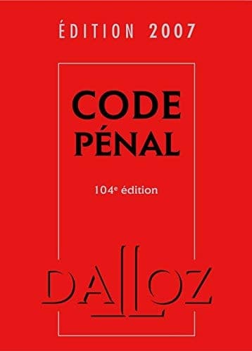 Code pénal cover