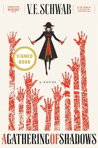 A Gathering of Shadows - Signed / Autographed Copy cover