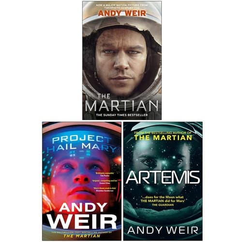 The Martian / The Martian Young Readers Edition / Artemis cover