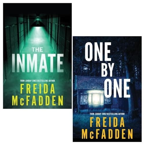 Freida Mcfadden 2 Books Collection Set (one By One, The Inmate) cover