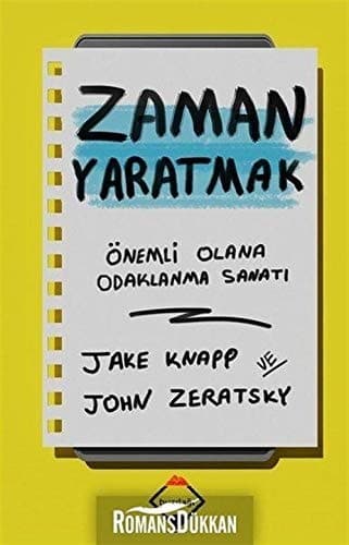 Zaman Yaratmak Önemli Olana Odaklanma Sanati cover