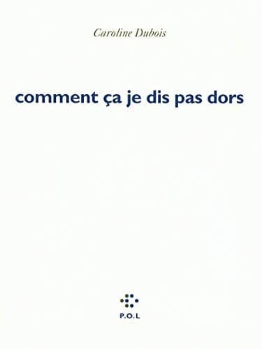 Comment ça je dis pas dors cover