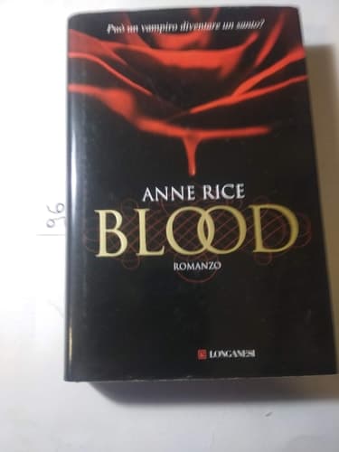 Blood romanzo cover