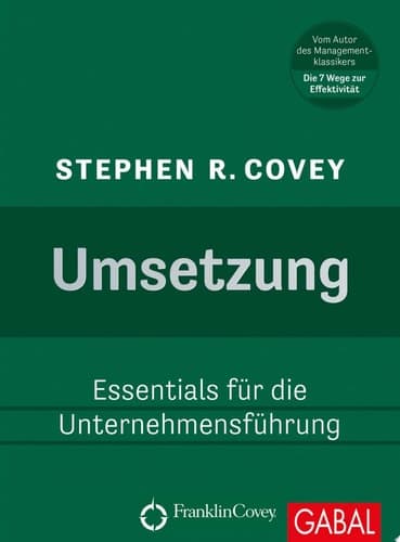 Umsetzung Essentials für die Unternehmensführung cover