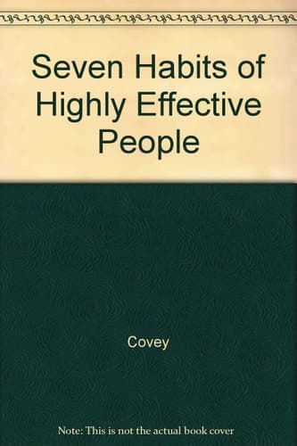 The Seven Habits of Highly Effective People cover