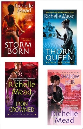Richelle Mead Dark Swan Bundle: Storm Born, Thorn Queen, Iron Crowned & Shadow Heir cover
