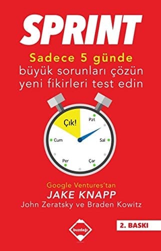 Sprint Sadece Bes Günde Büyük Sorunlari Cözün ve Yeni Fikirleri Test Edin cover