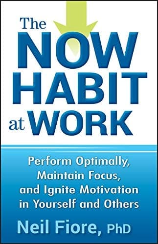 The Now Habit at Work: Perform Optimally, Maintain Focus, and Ignite Motivation in Yourself and Others cover