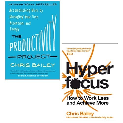 The Productivity Project, Hyperfocus 2 Books Collection Set By Chris Bailey cover