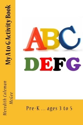 My a to G Activity Book cover