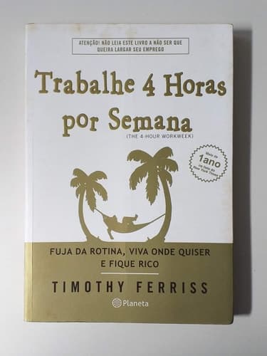 Trabalhe 4 Horas Por Semana (Em Portuguese do Brasil) cover