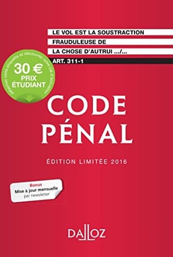 Code pénal cover