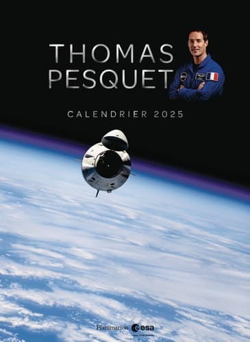 Calendrier Thomas Pesquet cover