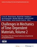 Challenges in Mechanics of Time-Dependent Materials, Volume 2 Proceedings of the 2014 Annual Conference on Experimental and Applied Mechanics cover