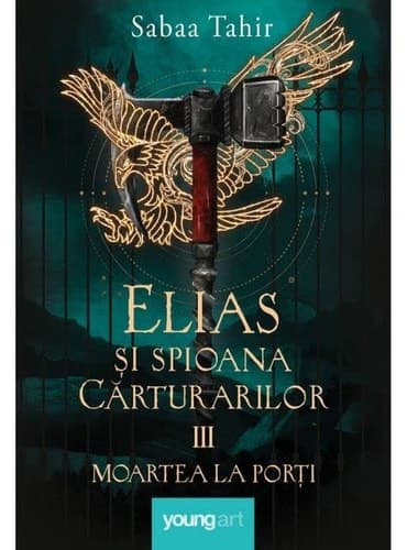 Elias si spioana Carturarilor III: Moartea la porti (Romanian Edition) cover