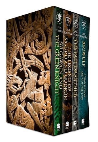Myths and Legends (Boxed Set) Sir Gawain and the Green Knight, the Legend of Sigurd and Gudrún, the Fall of Arthur and Beowulf: a Translation and Commentary cover