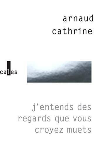 J'entends des regards que vous croyez muets cover