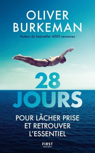 28 jours pour lâcher prise et retrouver l'essentiel - Votre programme pour trouver le temps de faire ce qui compte vraiment cover