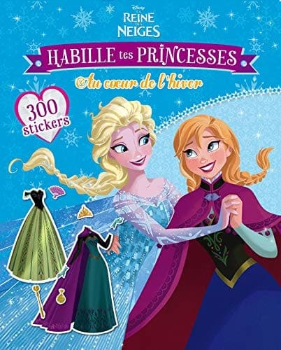 Habille tes princesses Au coeur de l'hiver cover