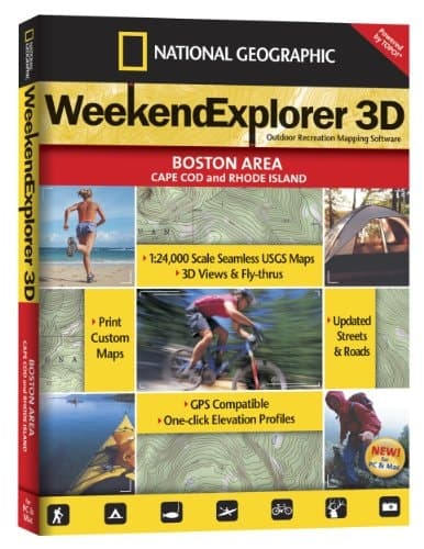 Weekend Explorer 3D - Boston Area & Cape Cod, Rhode Island cover