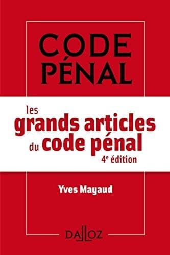 Les grands articles du code pénal cover