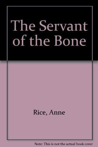 Servant of the Bones cover