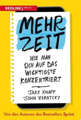 Mehr Zeit Wie man sich auf das Wichtigste konzentriert cover