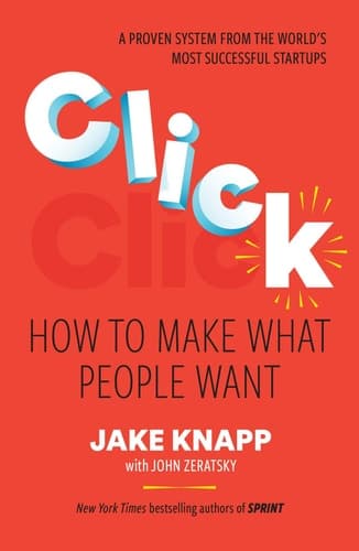 Click How to Make What People Want cover