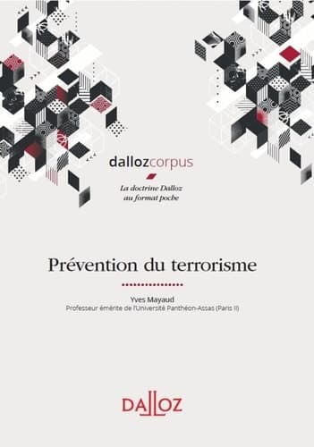 Prévention du terrorisme cover