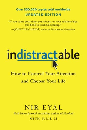 Indistractable, Updated Edition cover