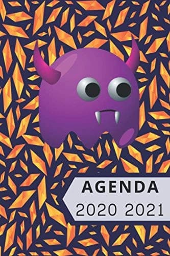 Agenda 2020 2021: Agenda Scolaire Semainier, 1 Semaine sur 2 Pages, un Calendrier pour la rentrée scolaire 2020 2021 de Septembre 2020 à Septembre 2021 | Agenda Gamer (French Edition) cover