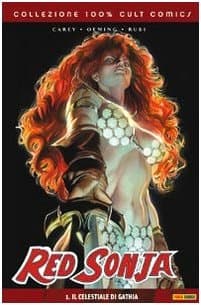 Il celestiale di Gathia. Red Sonja cover