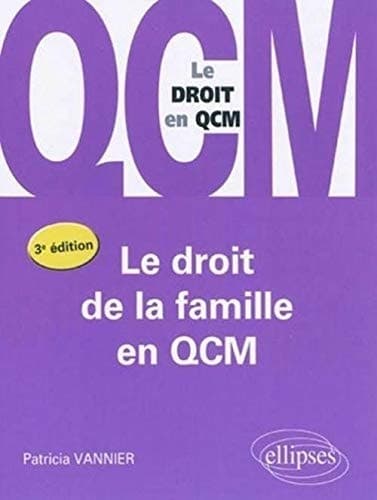 Le droit de la famille en QCM cover