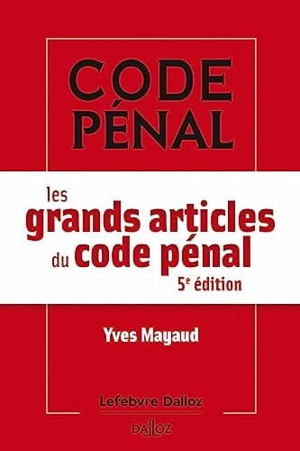 Les grands articles du code pénal cover