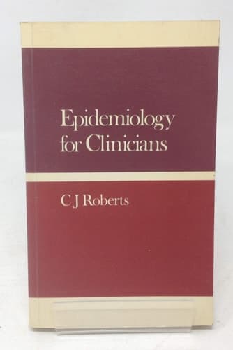 Epidemiology for Clinicians cover