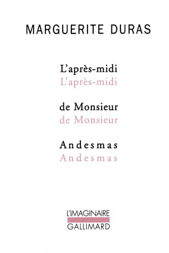 L'apres-midi de Monsieur Andesmas (French Edition) cover