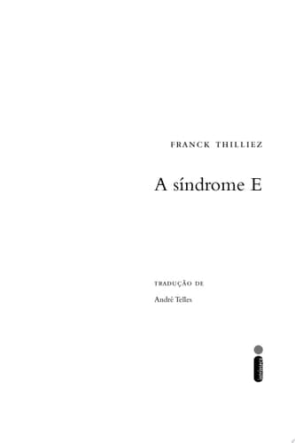 A síndrome E cover