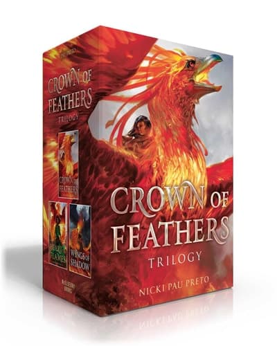 Crown of Feathers Trilogy (Boxed Set) Crown of Feathers; Heart of Flames; Wings of Shadow cover