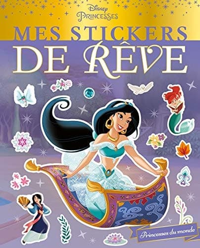 Mes stickers de rêve princesses du monde cover