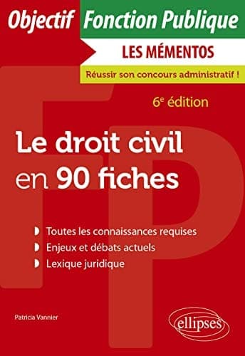 Le droit civil en 90 fiches cover