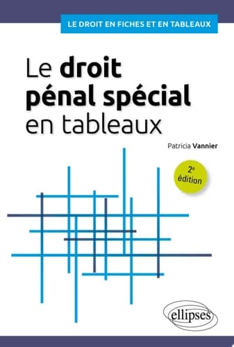 Droit pénal spécial tableaux 2 cover