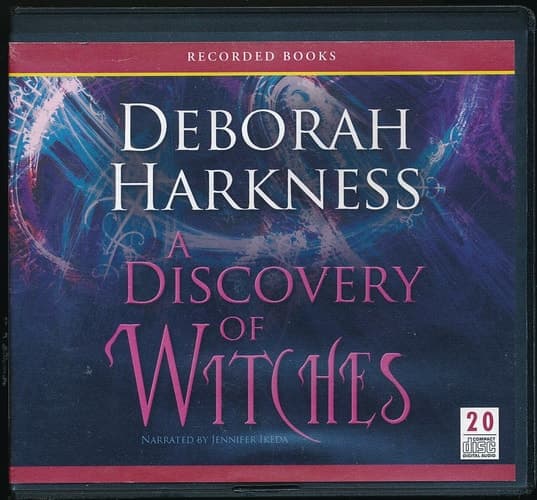 A Discovery of Witches by Deborah Harkness Unabridged CD Audiobook cover