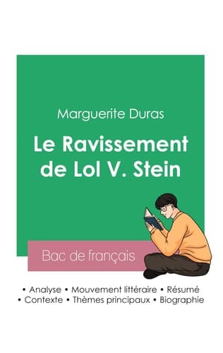 Réussir son Bac de français 2023 Analyse du Ravissement de Lol V. Stein de Marguerite Duras cover
