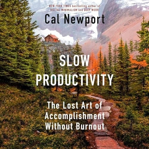Slow Productivity: The Lost Art of Accomplishment Without Burnout cover