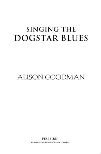 Singing the Dogstar Blues cover